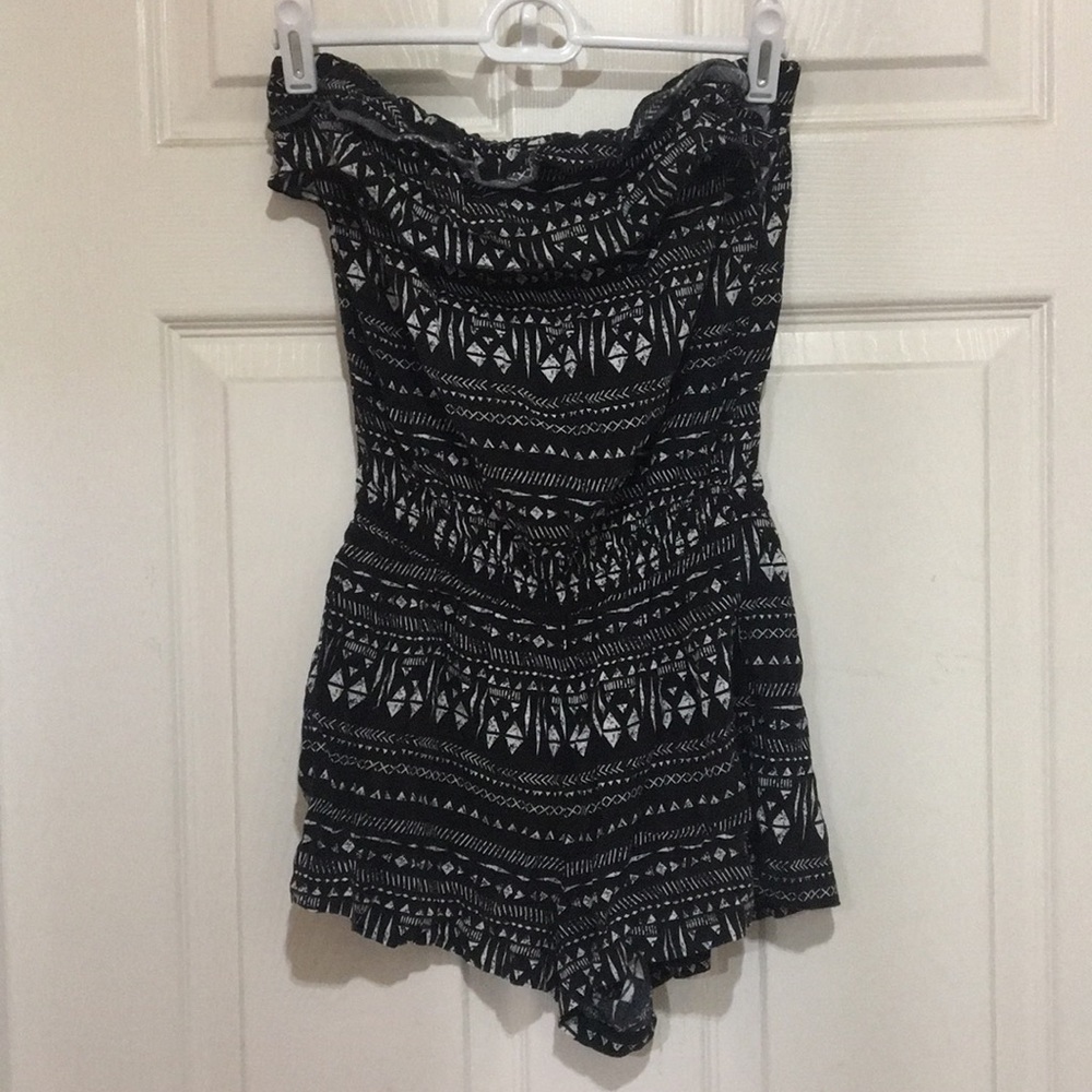Strapless Romper